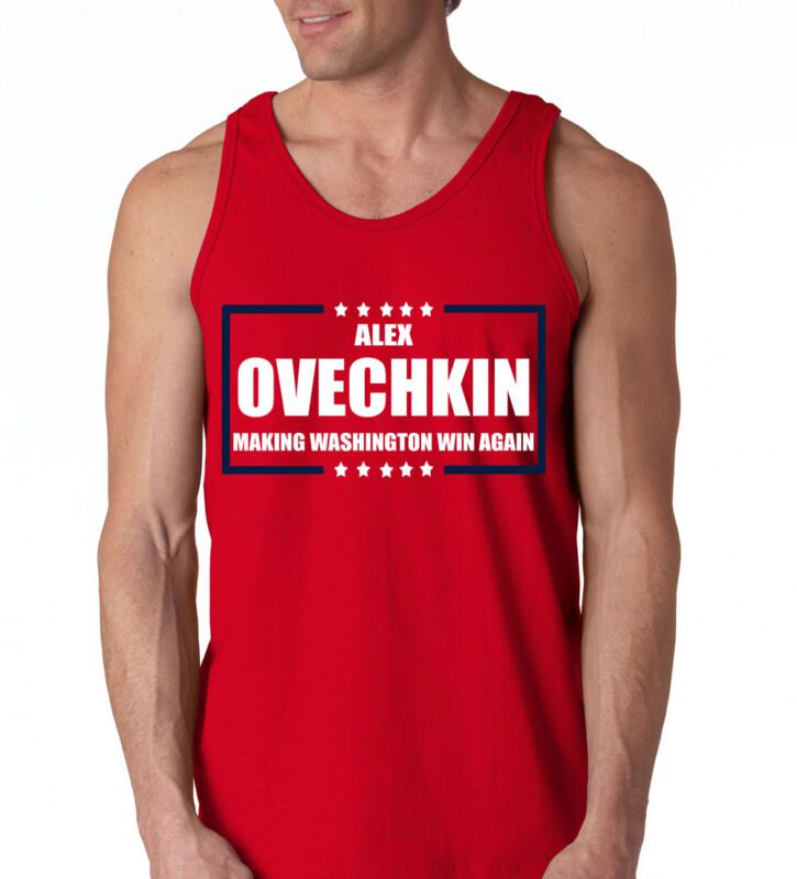 Alexander-Ovechkin-Washington-Capitals-Making-Washington-Great-Again-Unisex-Tank-Top Alexander Ovechkin Washington Capitals "Making Washington Great Again" Unisex Tank Top