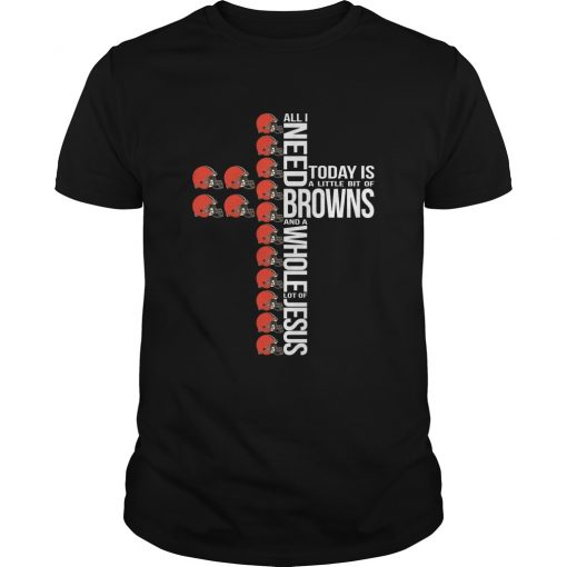 All-I-Need-Today-Is-A-Little-Bit-Of-Cleveland-Browns-And-A-Whole-Lot-Of-Jesus-Unisex-T-Shirt-Kid-T-Shirt-LTS1846 All I Need Today Is A Little Bit Of Cleveland Browns And A Whole Lot Of Jesus Unisex T-Shirt Kid T-Shirt LTS1846