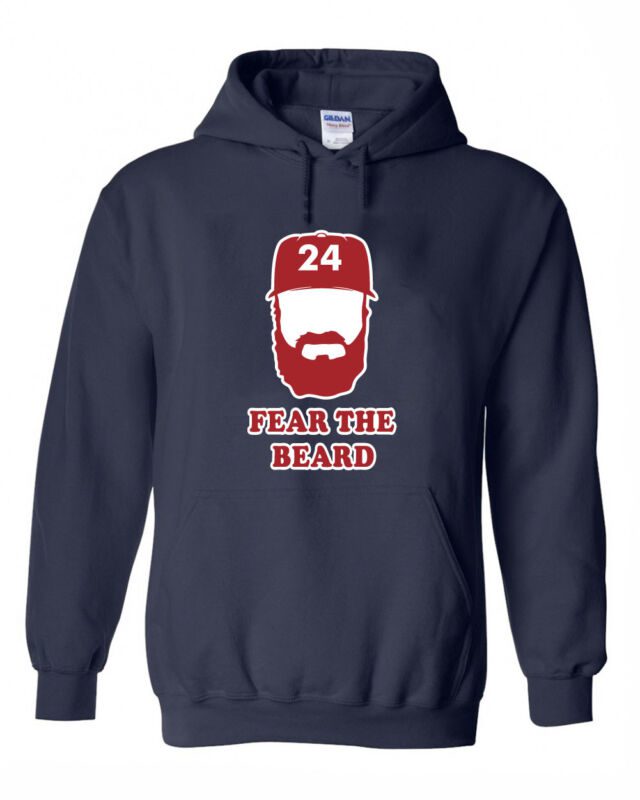 Andrew-Miller-Cleveland-Indians-Fear-The-Beard-Hooded-Sweatshirt-Unisex-Hoodie Andrew Miller Cleveland Indians "Fear The Beard" Hooded Sweatshirt Unisex Hoodie