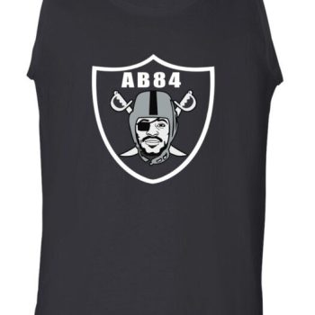 Antonio Brown Oakland Raiders "Ab84 Face" Unisex Tank Top