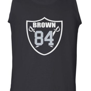 Antonio Brown Oakland Raiders "Ab84 Logo" Unisex Tank Top