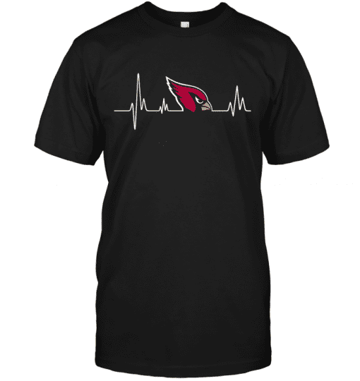 Arizona-Cardinals-Heartbeat-Unisex-T-Shirt-Kid-T-Shirt-LTS774 Arizona Cardinals Heartbeat Unisex T-Shirt Kid T-Shirt LTS774