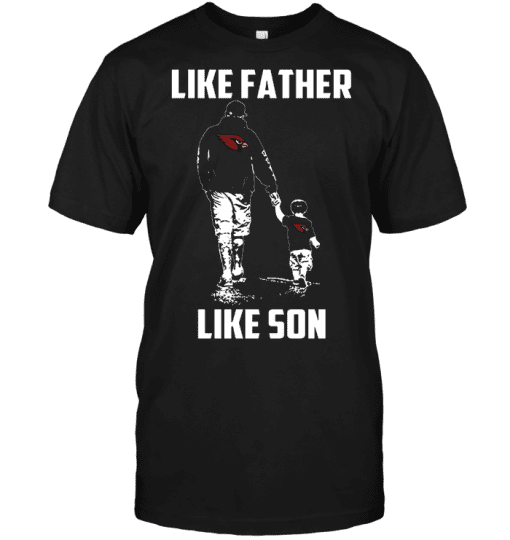 Arizona-Cardinals-Like-Father-Like-Son-Unisex-T-Shirt-Kid-T-Shirt-LTS784 Arizona Cardinals Like Father Like Son Unisex T-Shirt Kid T-Shirt LTS784