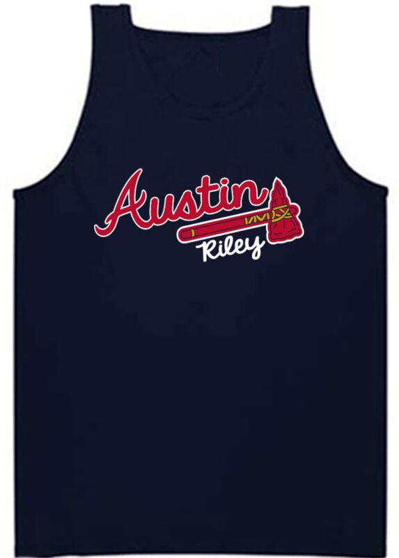 Austin-Riley-Atlanta-Braves-Logo-Unisex-Tank-Top Austin Riley Atlanta Braves "Logo" Unisex Tank Top