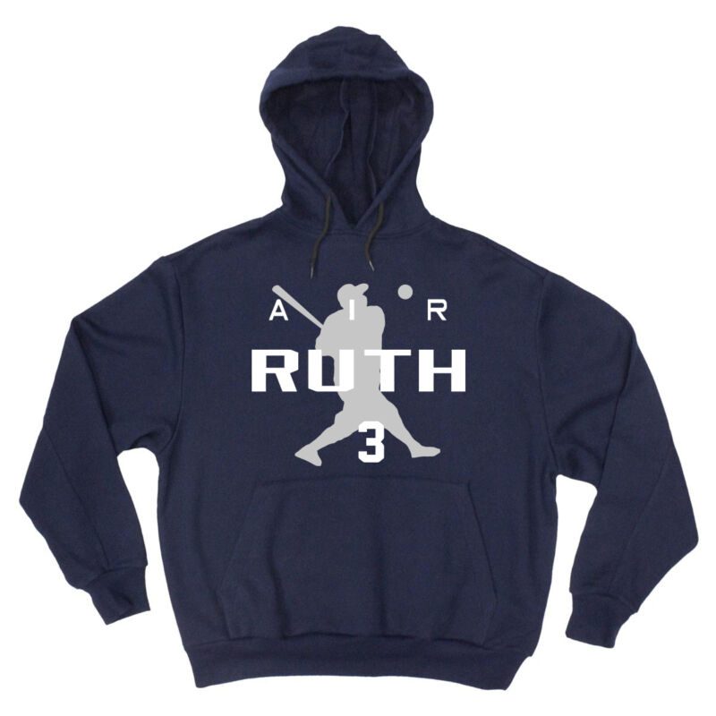 Babe-Ruth-New-York-Yankees-Air-Ruth-Hooded-Sweatshirt-Hoodie Babe Ruth New York Yankees "Air Ruth" Hooded Sweatshirt Hoodie