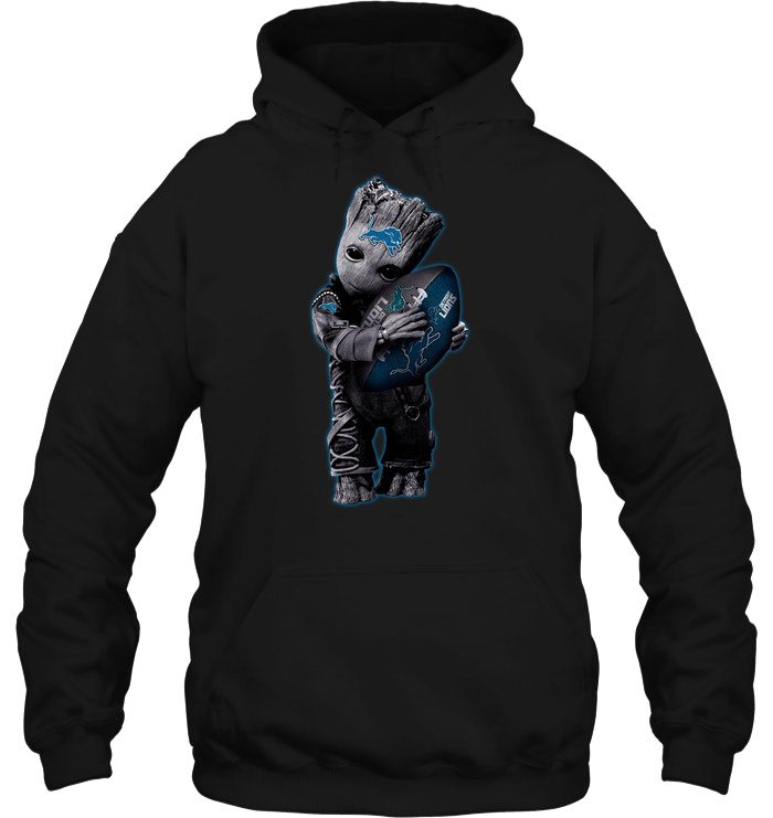 Baby-Groot-Hug-Detroit-Lions-Football-Unisex-T-Shirt-Kid-T-Shirt-LTS3467 Baby Groot Hug Detroit Lions Football Unisex T-Shirt Kid T-Shirt LTS3467