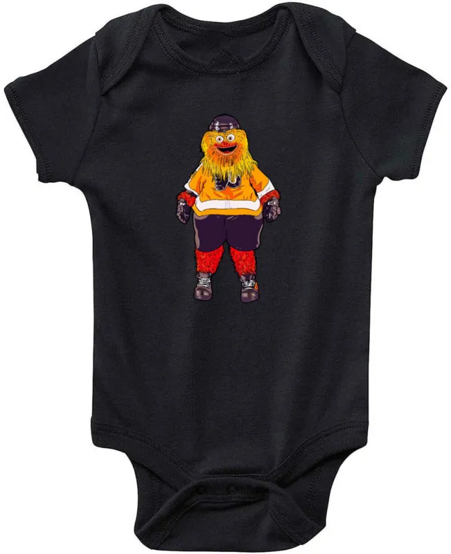 Baby-Onesie-Black-Gritty-Philadelphia-Flyers-Claude-Giroux-Konecny-Creeper-Romper Baby Onesie Black Gritty Philadelphia Flyers Claude Giroux Konecny Creeper Romper