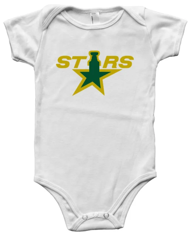Baby-Onesie-Dallas-Stars-Stanley-Cup-2020-Tyler-Seguin-Jamie-Benn-Creeper-Romper Baby Onesie Dallas Stars Stanley Cup 2020 Tyler Seguin Jamie Benn Creeper Romper
