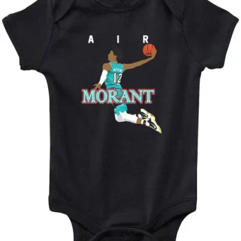 Baby Onesie Ja Morant Memphis Grizzlies Air Creeper Romper
