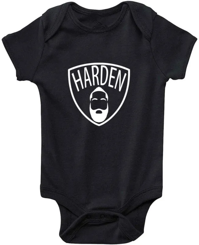 Baby-Onesie-James-Harden-Brooklyn-Nets-Logo-Creeper-Romper Baby Onesie James Harden Brooklyn Nets Logo Creeper Romper