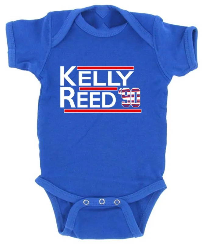 Baby-Onesie-Jim-Kelly-Andre-Reed-Buffalo-Bills-1990-Mafia-Creeper-Romper Baby Onesie Jim Kelly Andre Reed Buffalo Bills 1990 Mafia Creeper Romper