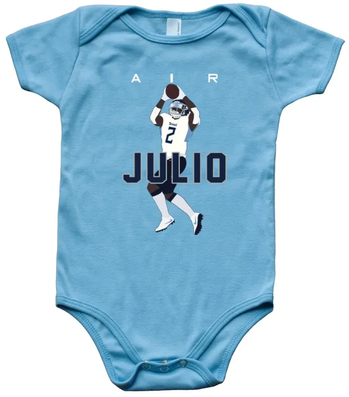 Baby-Onesie-Julio-Jones-Tennessee-Titans-Air-Creeper-Romper Baby Onesie Julio Jones Tennessee Titans Air Creeper Romper