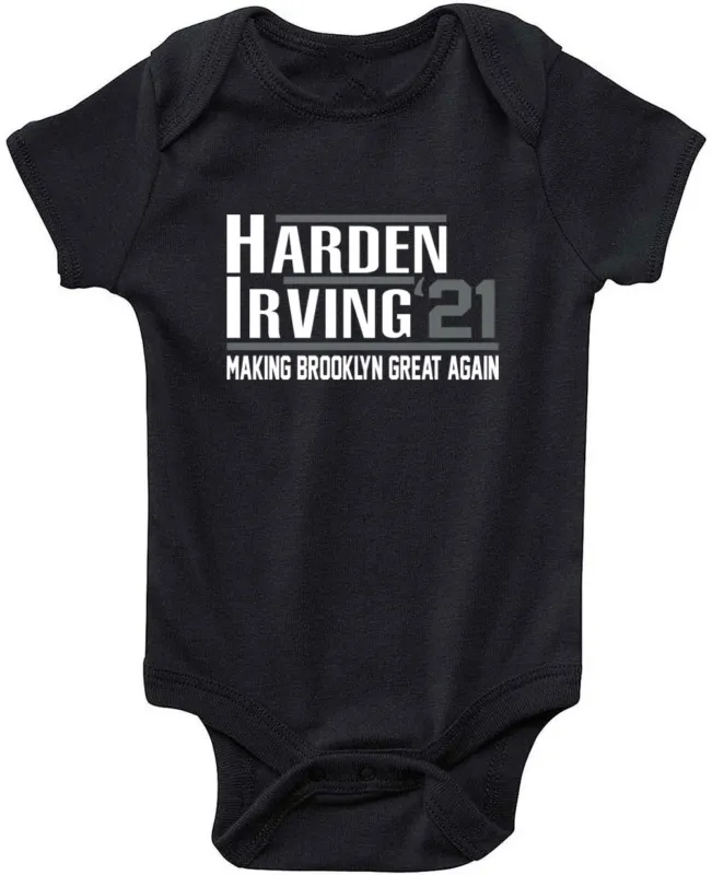 Baby-Onesie-Kyrie-Irving-James-Harden-Beard-Brooklyn-Nets-2021-Creeper-Romper Baby Onesie Kyrie Irving James Harden Beard Brooklyn Nets 2021 Creeper Romper