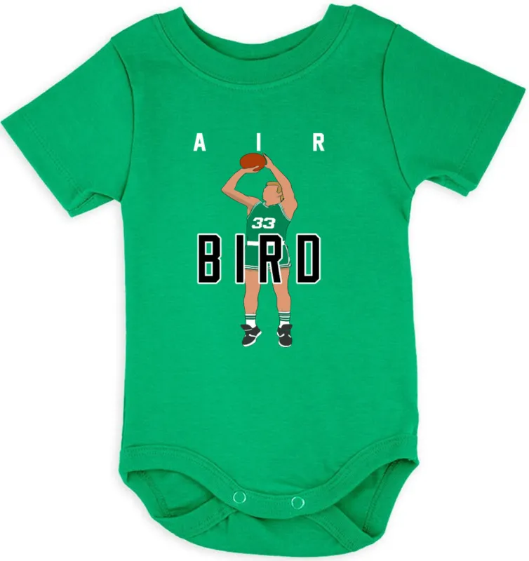 Baby-Onesie-Larry-Bird-Boston-Celtics-Air-Pic-Creeper-Romper Baby Onesie Larry Bird Boston Celtics Air Pic Creeper Romper