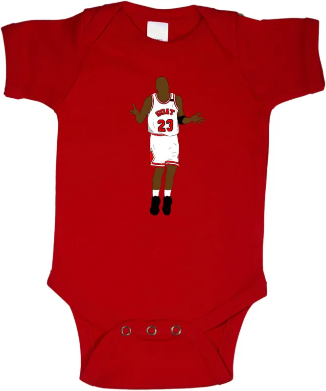 Baby-Onesie-Michael-Jordan-Chicago-Bulls-Mj-Shrug-Creeper-Romper Baby Onesie Michael Jordan Chicago Bulls Mj Shrug Creeper Romper
