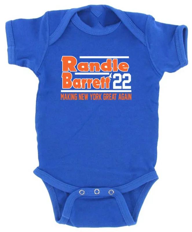 Baby-Onesie-New-York-Knicks-Julius-Randle-Rj-Barrett-2022-Creeper-Romper Baby Onesie New York Knicks Julius Randle Rj Barrett 2022 Creeper Romper