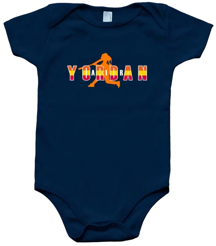Baby-Onesie-Yordan-Alvarez-Houston-Astros-Air-Yordan-Creeper-Romper Baby Onesie Yordan Alvarez Houston Astros Air Yordan Creeper Romper