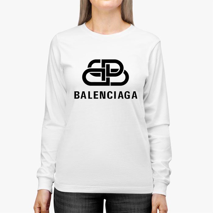 Balenciaga-BB-Logo-Luxury-Kid-Tee-Unisex-Longsleeve-Shirt-LTB0681-2