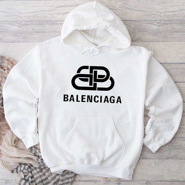 Balenciaga-BB-Logo-Luxury-Unisex-Pullover-Hoodie-HTB0935 Balenciaga BB Logo Luxury Unisex Pullover Hoodie HTB0935