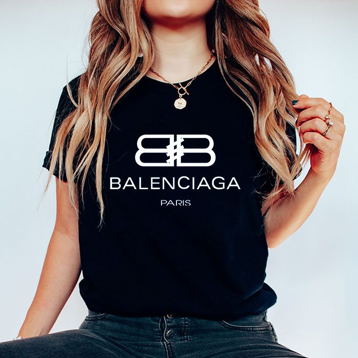 Balenciaga-BB-Paris-Logo-Luxury-Kid-Tee-Unisex-T-Shirt-TTB1708-1