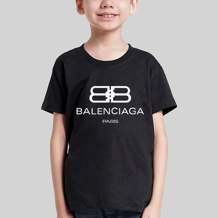 Balenciaga-BB-Paris-Logo-Luxury-Kid-Tee-Unisex-T-Shirt-TTB1708-4