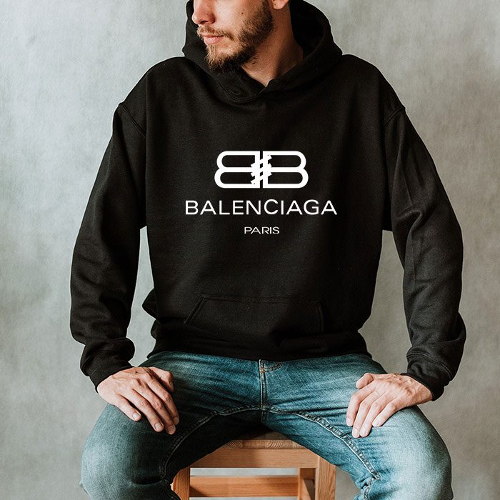 Balenciaga-BB-Paris-Logo-Luxury-Unisex-Pullover-Hoodie-HTB0936-2