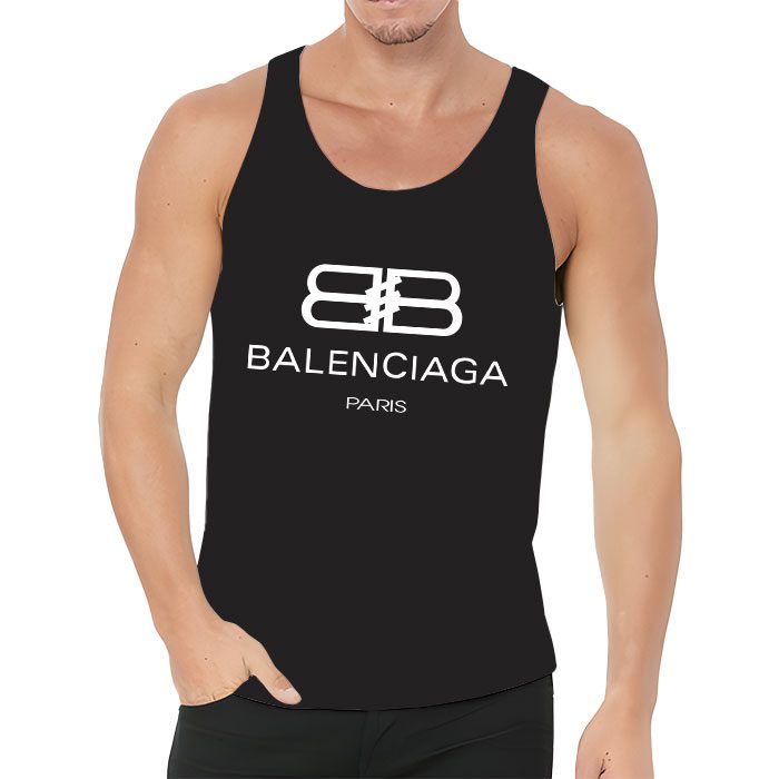 Balenciaga-BB-Paris-Logo-Luxury-Unisex-Tank-Top-TTTB0823-3