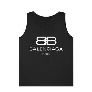 Balenciaga BB Paris Logo Luxury Unisex Tank Top TTTB0823
