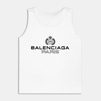 Balenciaga Laurel Paris Logo Luxury Unisex Tank Top TTTB0818