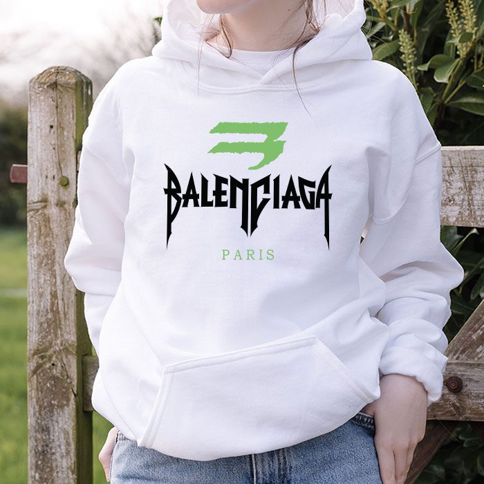 Balenciaga-Paris-Metal-Logo-Unisex-Pullover-Hoodie-HTB0946-1