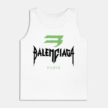 Balenciaga Paris Metal Logo Unisex Tank Top TTTB0833