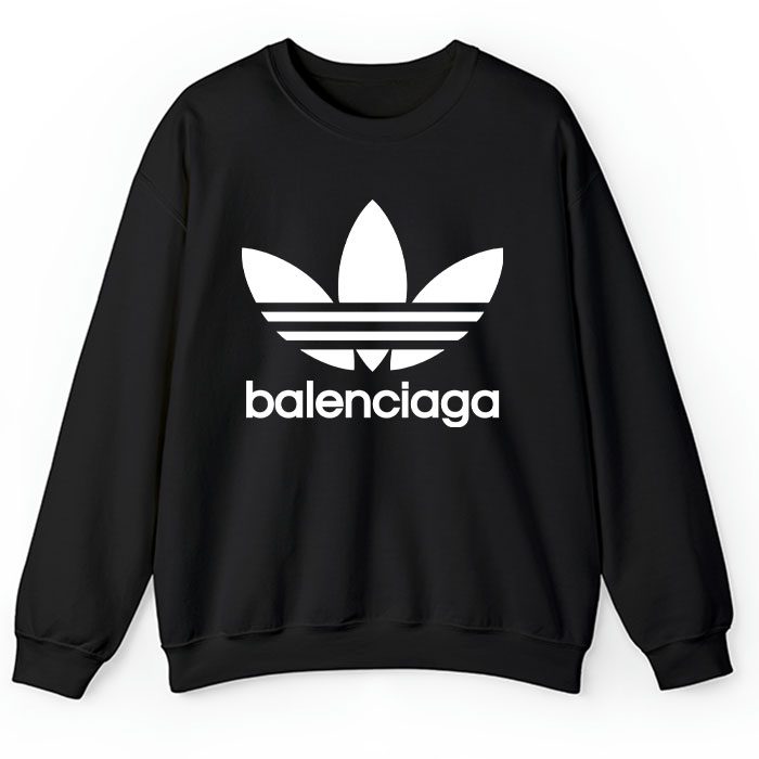 Balenciaga-x-Adidas-Logo-Crewneck-Sweatshirt-CSTB0713 Balenciaga x Adidas Logo Crewneck Sweatshirt CSTB0713