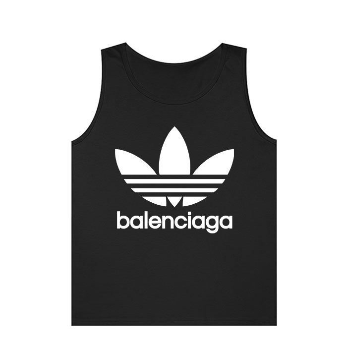 Balenciaga-x-Adidas-Logo-Unisex-Tank-Top-TTTB0835 Balenciaga x Adidas Logo Unisex Tank Top TTTB0835