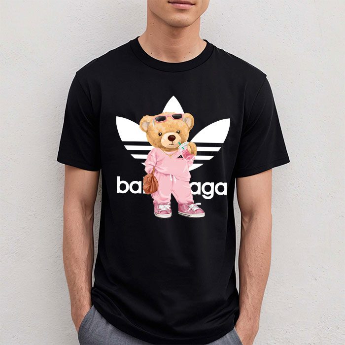 Balenciaga-x-Adidas-Teddy-Bear-Logo-Kid-Tee-Unisex-T-Shirt-TTB1734-2