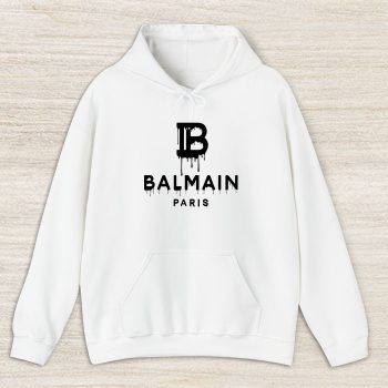 Balmain Drip Logo Unisex Pullover Hoodie HTB1130