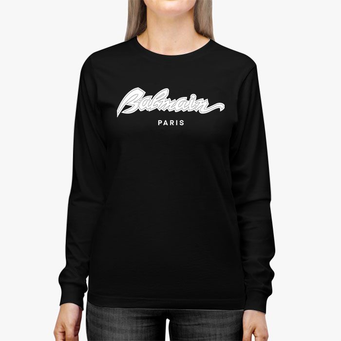 Balmain-Paris-70S-Kid-Tee-Unisex-Longsleeve-ShirtLTB0866-3