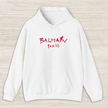 Balmain Paris Graffiti Unisex Pullover Hoodie HTB1119