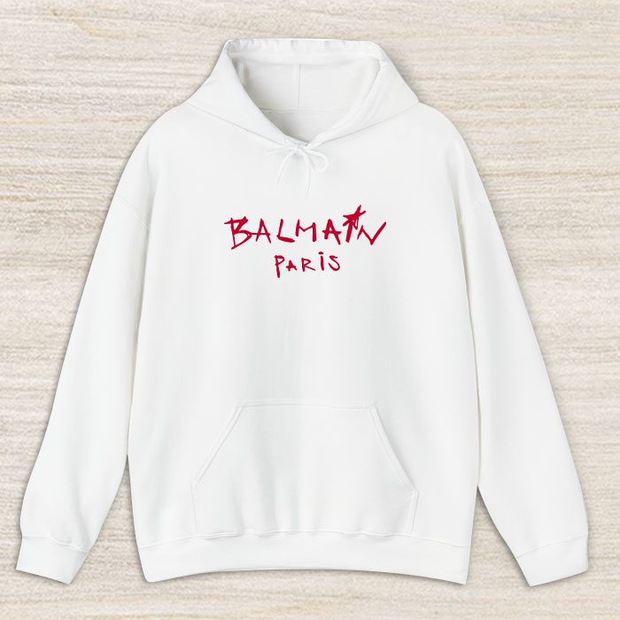 Balmain-Paris-Graffiti-Unisex-Pullover-Hoodie-HTB1119 Balmain Paris Graffiti Unisex Pullover Hoodie HTB1119