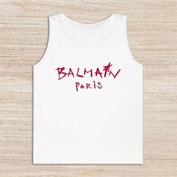 Balmain Paris Graffiti Unisex Tank Top TTTB1006