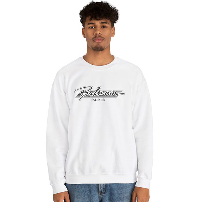 Balmain-Paris-Logo-Crewneck-Sweatshirt-CSTB0887-2