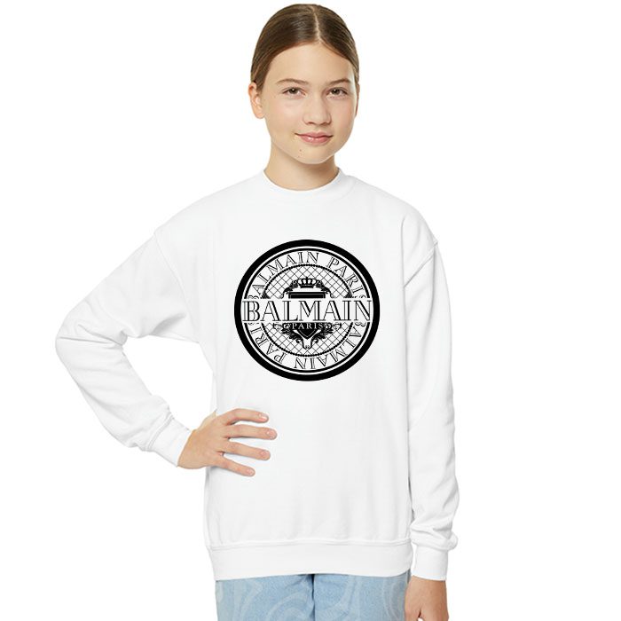 Balmain-Paris-Logo-Crewneck-Sweatshirt-CSTB0889-4