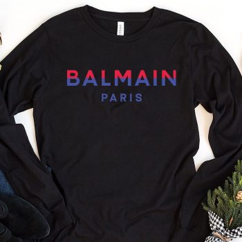 Balmain Paris Logo Kid Tee Unisex LongsleeveShirt LTB0848