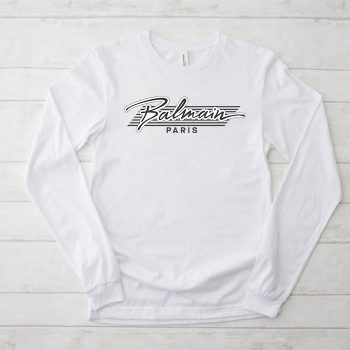 Balmain Paris Logo Kid Tee Unisex LongsleeveShirt LTB0868