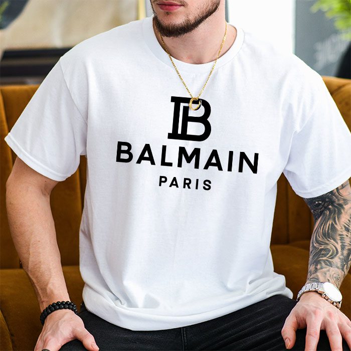 Balmain-Paris-Logo-Kid-Tee-Unisex-T-Shirt-TTB1869-2