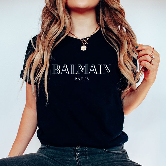 Balmain-Paris-Logo-Kid-Tee-Unisex-T-Shirt-TTB1873-1