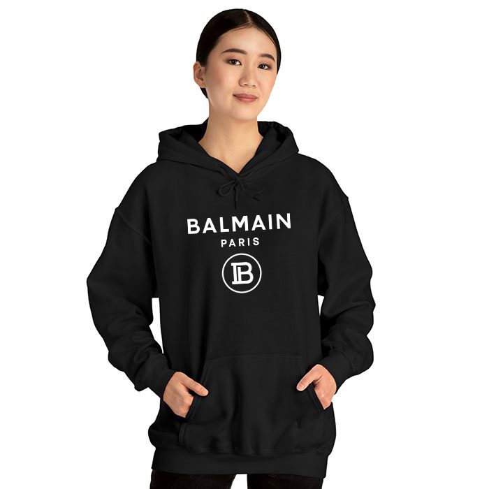 Balmain-Paris-Logo-Unisex-Pullover-Hoodie-HTB1098-1