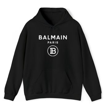 Balmain Paris Logo Unisex Pullover Hoodie HTB1098