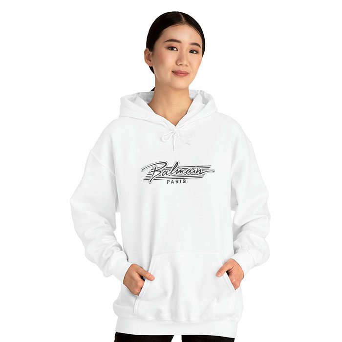 Balmain-Paris-Logo-Unisex-Pullover-Hoodie-HTB1122-2