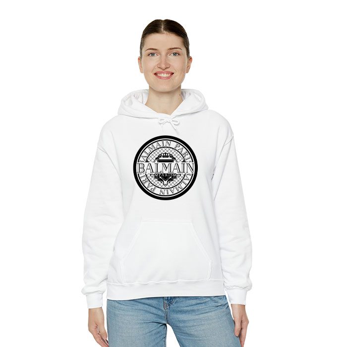 Balmain-Paris-Logo-Unisex-Pullover-Hoodie-HTB1124-3