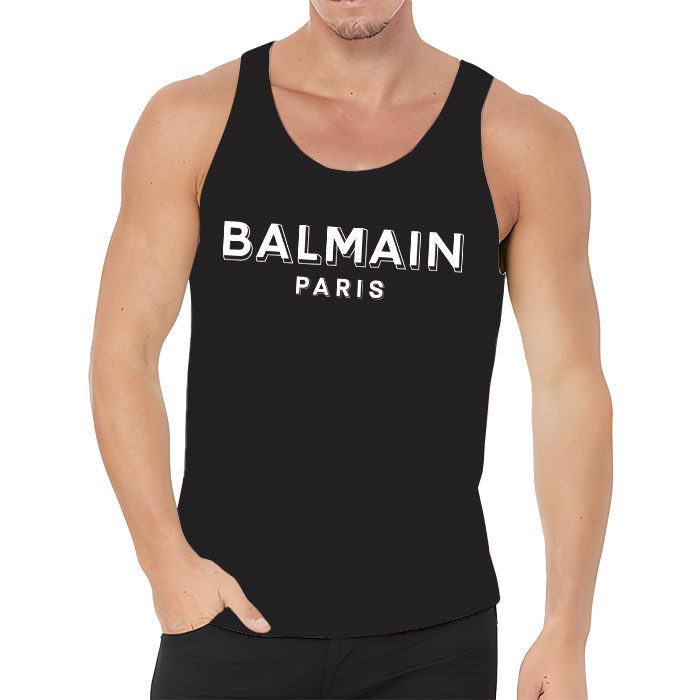 Balmain-Paris-Logo-Unisex-Tank-Top-TTTB1008-3